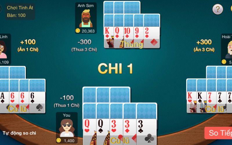 Chú ý khi áp dụng cách chơi binh xập xám