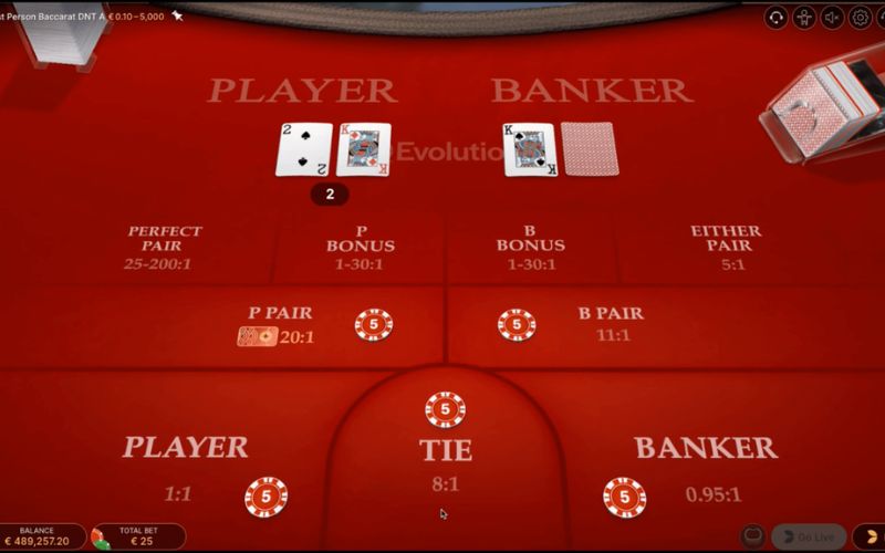 Chi tiết cách tính hệ số cầu phụ trong Baccarat