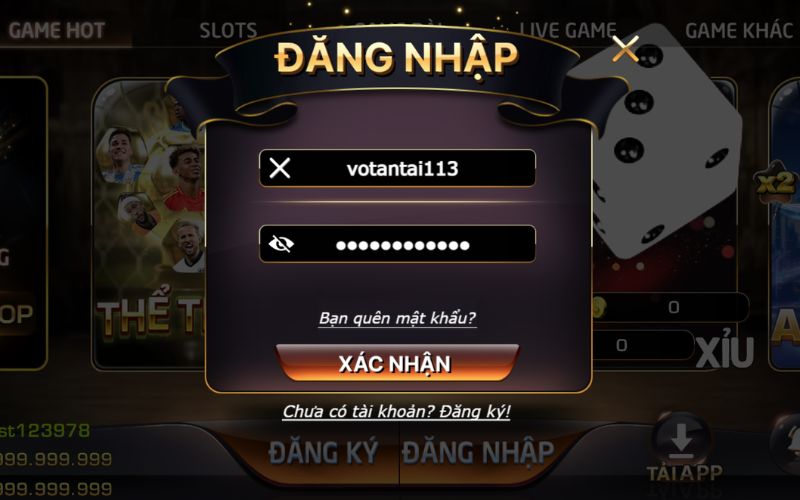 Hướng dẫn đăng nhập chuẩn xác cho newbie
