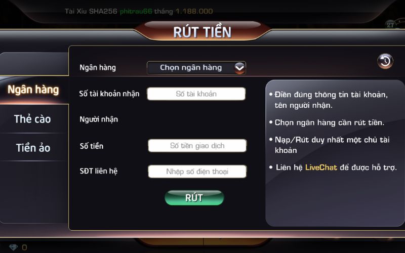 Top ba cách thức hướng dẫn rút tiền tối ưu