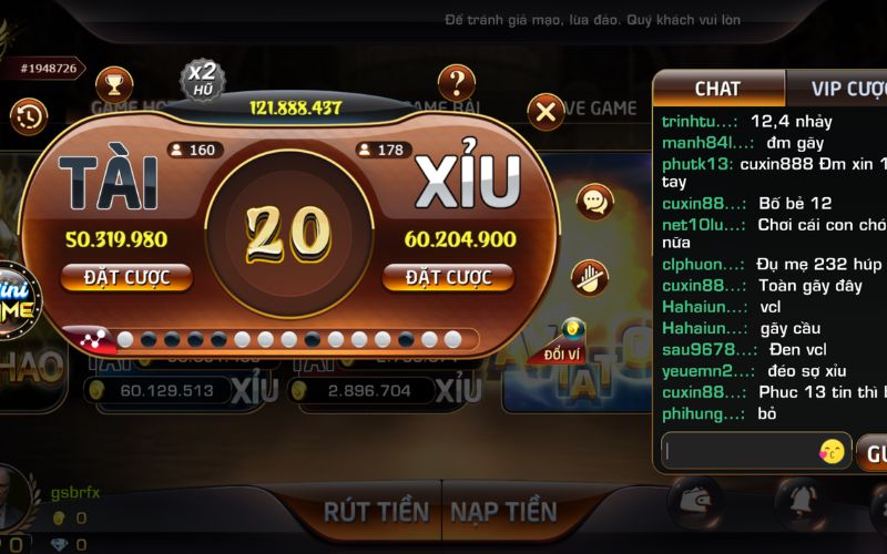 tool hack tài xỉu